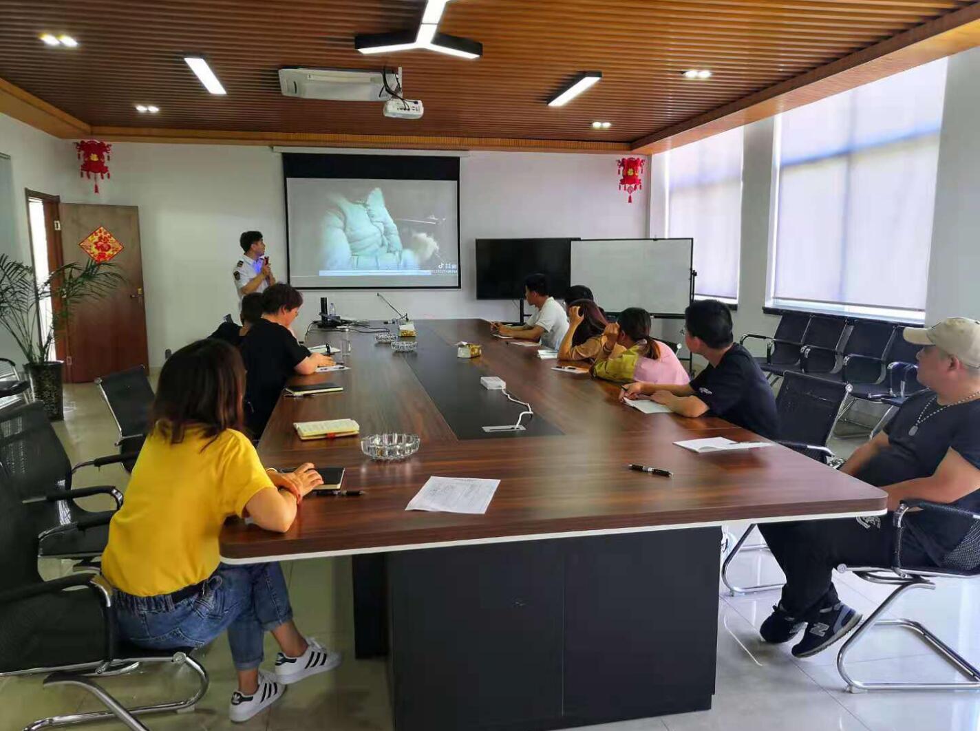 福淮公司2021消防安全培訓